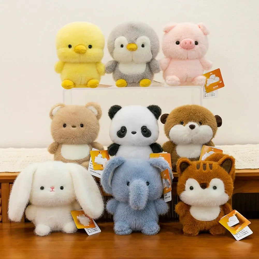 Little Cuddle Buddies collection mini plush chick penguin pig bear panda elephant fox with tags